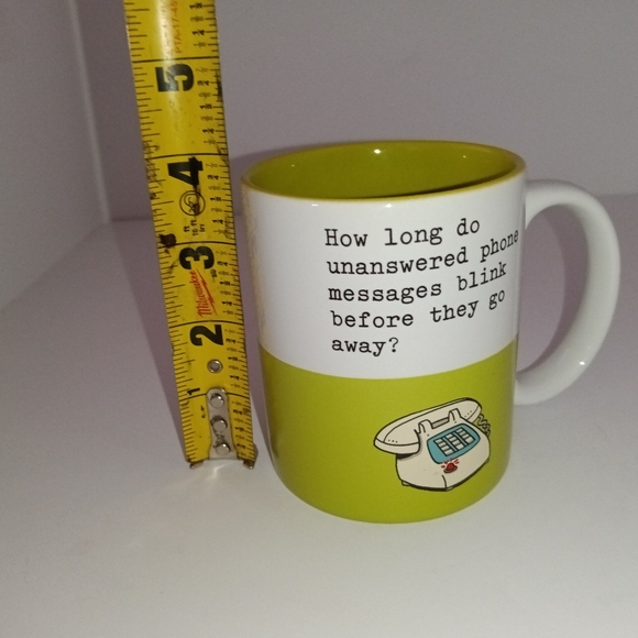 Hallmark Green & White Novelty Coffee Mug - Picture 5 of 8